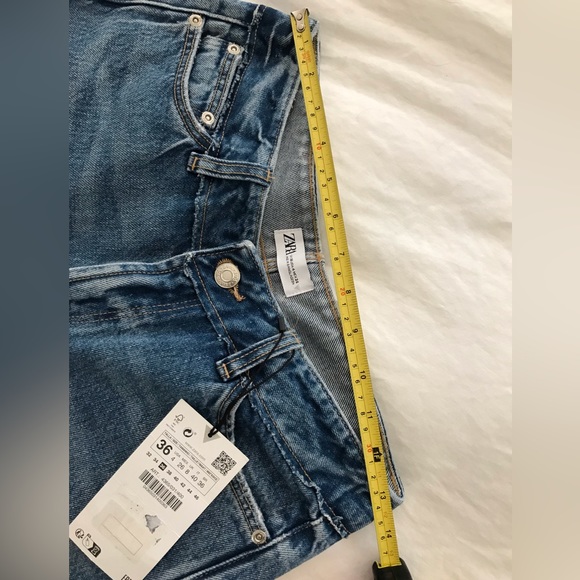 NWT Zara TRF midrise straight leg jeans - Picture 9 of 11